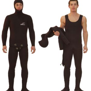 TWO PIECE WETSUIT CLASSIC MAN 9MM