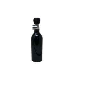ALUMINUM CYLINDER 0,5L 200BAR - SINGLE VALVE