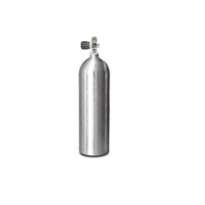 ALUMINUM CYLINDER 5L 200BAR - SINGLE VALVE