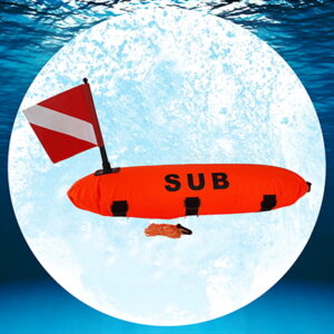SIGNALING BUOY (TORPEDO) REINFORCED WITH FLAG - BAYONET