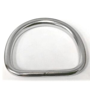 STAINLESS STEEL D-RING 2"