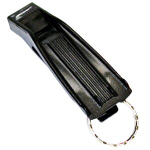 WHISTLE IN FINS FORM BLACK