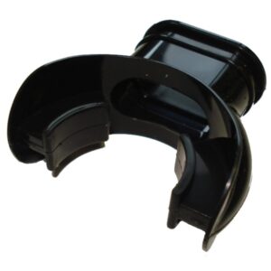 SILICONE MOUTHPIECE STANDARD BLACK