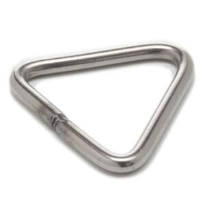 TRIANGULAR STEEL RING 50MM FI 6MM