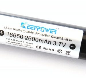 RECHARGABLE BATTERY 18650 2600mAH