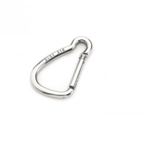 STAINLESS STEEL ASYMMETRIC SPRING HOOK 80MM