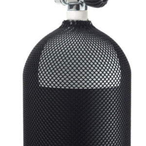 HEAVY DUTY NYLON TANK MESH PROTECTOR BLACK 10L - 12L