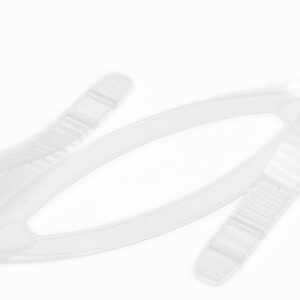 MASK STRAP SILICONE TRANSPARENT