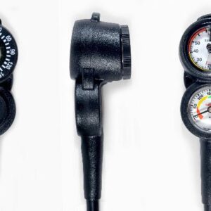 CONSOLE CSBM TRIS - DEPTH GAUGE, PRESSURE GAUGE, COMPASS