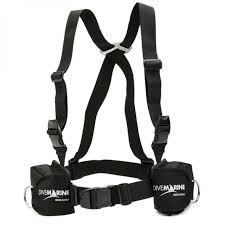 DRYSUIT WEIGHT BELT WITH POCKETS - QUICK RELEASE