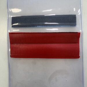 WATER RESISTANT TRANSPARENT BAG 11,5X10CM