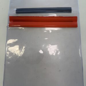 WATER RESISTANT TRANSPARENT BAG 24X26CM