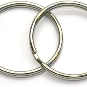 STAINLESS STEEL SPIRAL RING FI 38MM