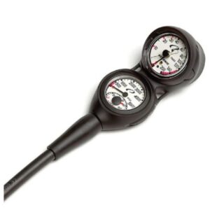 CONSOLE PRESSURE GAUGE, DEPTH GAUGE MAX DEPTH - BAR